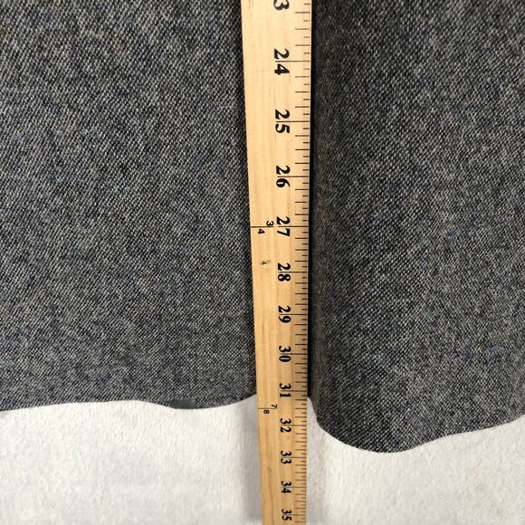 VTG FARAH WESTERNWEAR Blazer Sport Jacket Men's 40L Gray Wool Elbow Patch Tweed - Picture 16 of 16